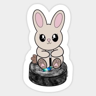 Puck Bunny (Gay) Sticker